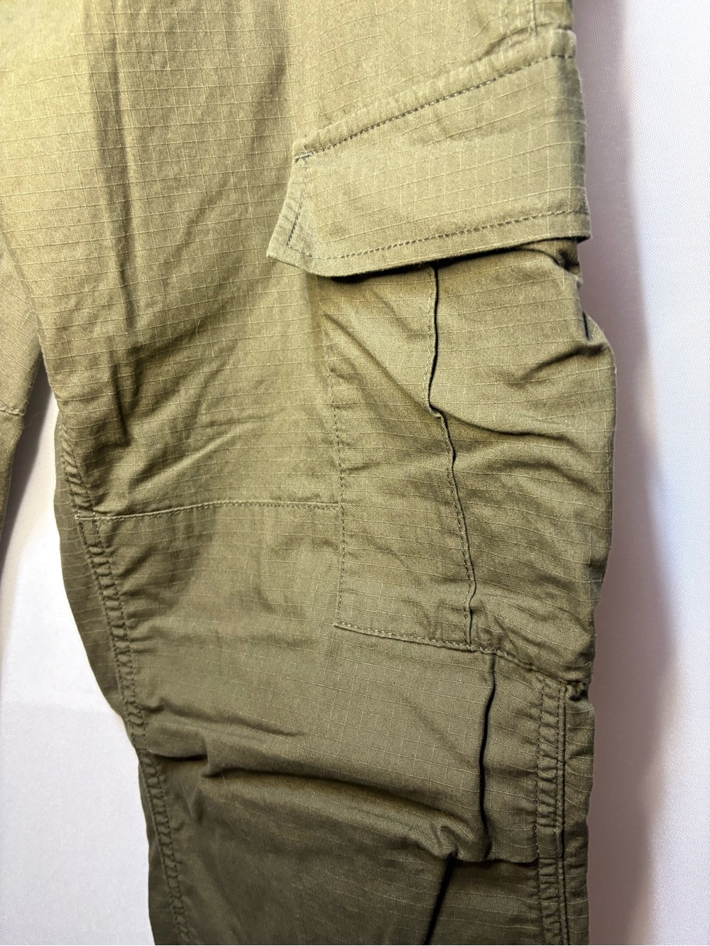 Carhartt WIP Aviation Ripstop Cargo Pants 33x32 Olive Green - Picture 2 of 9